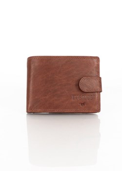 MUSTANG Denimo Wallet Side Opening With Button SKÓRZANY PORTFEL POJEMNY NA KARTY PREMIUM RFID ze sklepu YouNeedit.pl w kategorii Portfele męskie - zdjęcie 183839577