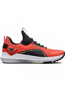 Męskie buty treningowe crossfit UNDER ARMOUR UA Project Rock BSR 3 - pomarańczowe ze sklepu Sportstylestory.com w kategorii Buty sportowe męskie - zdjęcie 183840346