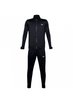 Męski dres komplet treningowy Under Armour UA Rivel Knit Track Suit - czarny ze sklepu Sportstylestory.com w kategorii Spodnie męskie - zdjęcie 183840465