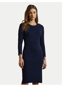 LAUREN RALPH LAUREN Sukienka codzienna 200973403001 Granatowy Regular Fit ze sklepu MODIVO w kategorii Sukienki - zdjęcie 183840815