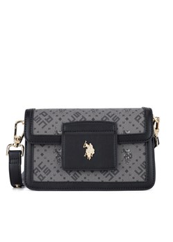 U.S. Polo Assn. Torebka BIUXT6222WVP Czarny ze sklepu MODIVO w kategorii Listonoszki - zdjęcie 183840826