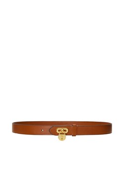 LAUREN RALPH LAUREN Pasek Damski 412920812001 Brązowy ze sklepu MODIVO w kategorii Paski damskie - zdjęcie 183840895