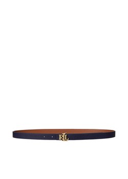 LAUREN RALPH LAUREN Pasek Damski 412912038012 Granatowy ze sklepu MODIVO w kategorii Paski damskie - zdjęcie 183840938