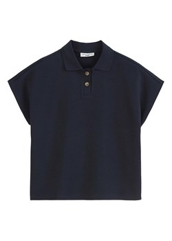 Marc O´Polo Koszulka polo w kolorze granatowym ze sklepu Limango Polska w kategorii Bluzki damskie - zdjęcie 183841827