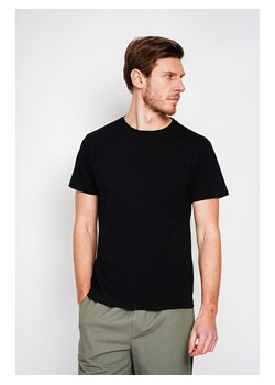 Secret du Lin Koszulka w kolorze czarnym ze sklepu Limango Polska w kategorii T-shirty męskie - zdjęcie 183841877