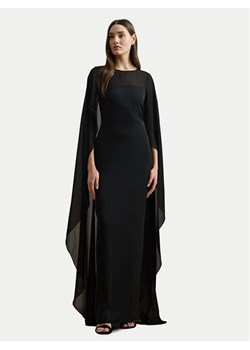 LAUREN RALPH LAUREN Sukienka wieczorowa 253951606001 Czarny Slim Fit ze sklepu MODIVO w kategorii Sukienki - zdjęcie 183842036