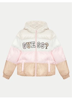 Guess Kurtka puchowa J4YL04 WEGY0 Kolorowy Regular Fit ze sklepu MODIVO w kategorii Kurtki dziewczęce - zdjęcie 183842106