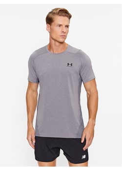 Under Armour T-Shirt Ua Hg Armour Fitted Ss 1361683 Szary Fitted Fit ze sklepu MODIVO w kategorii T-shirty męskie - zdjęcie 183842129