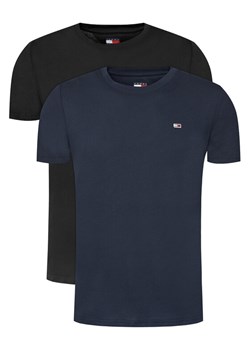 Tommy Jeans Komplet 2 t-shirtów DM0DM20687 Kolorowy Slim Fit ze sklepu MODIVO w kategorii T-shirty męskie - zdjęcie 183842159