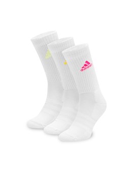 adidas Zestaw 3 par wysokich skarpet unisex IP2635 3-PACK Biały ze sklepu MODIVO w kategorii Skarpetki damskie - zdjęcie 183842179