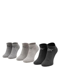 Puma Zestaw 3 par niskich skarpet unisex 907932 r. 43/46 Szary ze sklepu MODIVO w kategorii Skarpetki damskie - zdjęcie 183842208