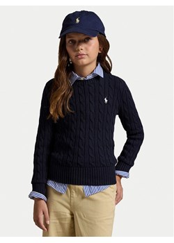 Polo Ralph Lauren Sweter 313901316009 Granatowy Regular Fit ze sklepu MODIVO w kategorii Swetry dziewczęce - zdjęcie 183842246