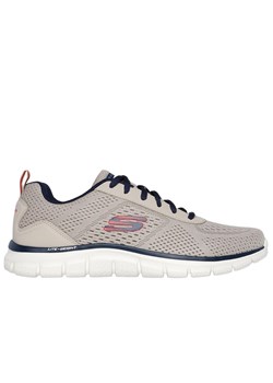 Buty męskie Skechers Track Lesher 232758TPNV - beżowe ze sklepu streetstyle24.pl w kategorii Buty sportowe męskie - zdjęcie 183843457