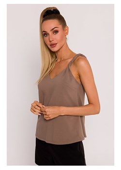 made of emotion Top w kolorze jasnobrązowym ze sklepu Limango Polska w kategorii Bluzki damskie - zdjęcie 183843465