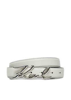 Pasek Damski KARL LAGERFELD 205W3103 Écru - id: 0000304454110 - marki Karl Lagerfeld - 183843667 Pasek Damski KARL LAGERFELD 205W3103 Écru ze sklepu eobuwie.pl w kategorii Paski damskie - zdjęcie 183843667