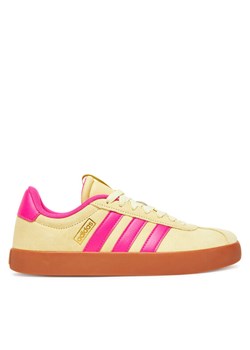 Sneakersy adidas Vl Court 3.0 JR8649 Żółty ze sklepu eobuwie.pl w kategorii Buty sportowe damskie - zdjęcie 183843676