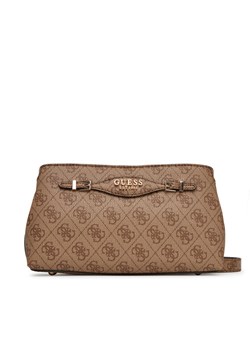 Torebka Guess Katya HWSG96 52120 Brązowy ze sklepu eobuwie.pl w kategorii Listonoszki - zdjęcie 183843757