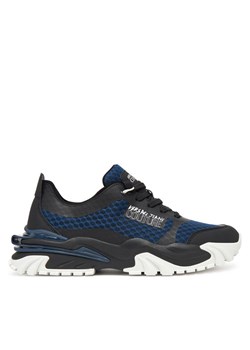 Sneakersy Versace Jeans Couture 78YA3SIB Czarny ze sklepu eobuwie.pl w kategorii Buty sportowe męskie - zdjęcie 183843776