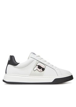Sneakersy Karl Lagerfeld Kids Z30380 S Biały ze sklepu eobuwie.pl w kategorii Buty sportowe dziecięce - zdjęcie 183843788
