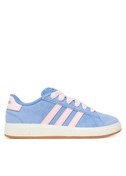 Sneakersy adidas Grand Court 00S K JR2228 Niebieski ze sklepu eobuwie.pl w kategorii Buty sportowe dziecięce - zdjęcie 183843797