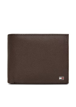 Duży Portfel Męski Tommy Hilfiger Th Flag Cc Flap And Coin AM0AM13520 Brązowy ze sklepu eobuwie.pl w kategorii Portfele męskie - zdjęcie 183843846