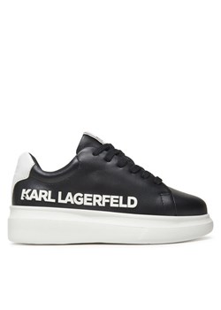 Sneakersy Karl Lagerfeld Kids Z30381 M Czarny ze sklepu eobuwie.pl w kategorii Buty sportowe dziecięce - zdjęcie 183843857