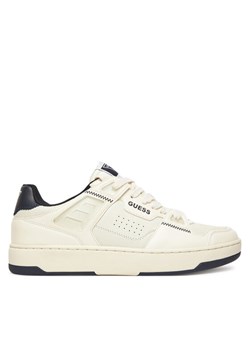 Sneakersy Guess FMTVIN-ELE12 Écru ze sklepu eobuwie.pl w kategorii Buty sportowe męskie - zdjęcie 183843888