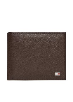 Duży Portfel Męski Tommy Hilfiger Th Flag Cc And Coin AM0AM13519 Brązowy ze sklepu eobuwie.pl w kategorii Portfele męskie - zdjęcie 183843899