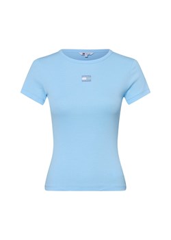 Tommy Jeans Koszulka damska Kobiety Bawełna jasnoniebieski jednolity ze sklepu vangraaf w kategorii Bluzki damskie - zdjęcie 183845417
