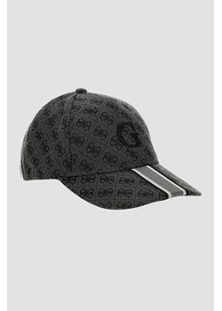GUESS Logowana szara czapka z daszkiem ze sklepu outfit.pl w kategorii Czapki z daszkiem męskie - zdjęcie 183847639