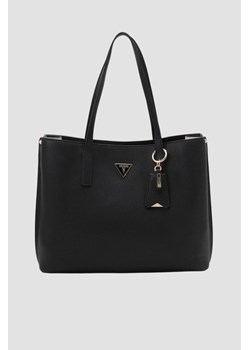 GUESS Czarna damska shopperka Meridian Girlfriend ze sklepu outfit.pl w kategorii Torby Shopper bag - zdjęcie 183847886