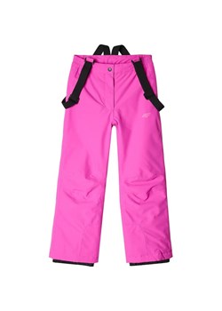 Spodnie narciarskie dziewczęce na szelkach TFTRF659 4F ze sklepu SPORT-SHOP.pl w kategorii Spodnie dziewczęce - zdjęcie 183850909