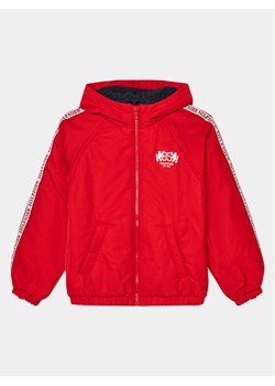 Tommy Hilfiger Kurtka przejściowa Heritage Logo Windbreaker KB0KB08880 Czerwony Regular Fit ze sklepu MODIVO w kategorii Kurtki chłopięce - zdjęcie 183851709