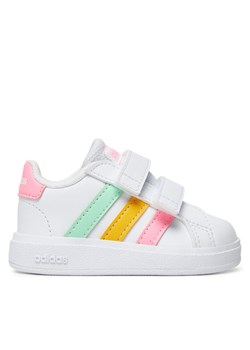 adidas Sneakersy Grand Court 2.0 Cf I HP8917 Biały ze sklepu MODIVO w kategorii Buty sportowe dziecięce - zdjęcie 183851729