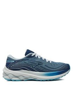 Mizuno Buty do biegania Wave Skyrise 5 J1GD2409 Niebieski ze sklepu MODIVO w kategorii Buty sportowe damskie - zdjęcie 183851795