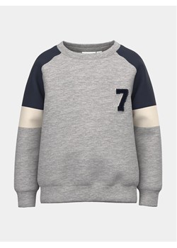 NAME IT Bluza 13220045 Szary Regular Fit ze sklepu MODIVO w kategorii Bluzy i swetry - zdjęcie 183851797