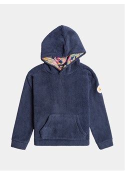 Roxy Polar Someone New Plfl ERGPF03055 Granatowy Regular Fit ze sklepu MODIVO w kategorii Bluzy dziewczęce - zdjęcie 183851828