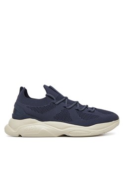 HUGO Sneakersy Leon 50553232 Granatowy ze sklepu MODIVO w kategorii Buty sportowe męskie - zdjęcie 183851859
