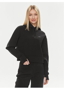 Lacoste Bluza SF0281 Czarny Regular Fit ze sklepu MODIVO w kategorii Bluzy damskie - zdjęcie 183851906