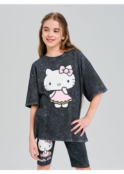 Sinsay - Krótkie legginsy Hello Kitty - czarny ze sklepu Sinsay w kategorii Spodnie dziewczęce - zdjęcie 183855056