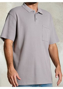 Sinsay - Koszulka polo - szary ze sklepu Sinsay w kategorii T-shirty męskie - zdjęcie 183855116