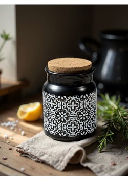 Sinsay - Świeca zapachowa Vanilla & Cashmere - czarny ze sklepu Sinsay w kategorii Świece i dyfuzory - zdjęcie 183855145