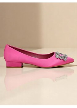 Royalfashion Damskie baleriny a'la satynowe z klamerką Legant ze sklepu royalfashion.pl w kategorii Balerinki - zdjęcie 183855605