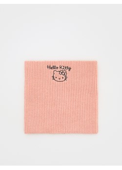 Reserved - Komin z haftem Hello Kitty - brzoskwiniowy ze sklepu Reserved w kategorii Szaliki dziecięce - zdjęcie 183855849