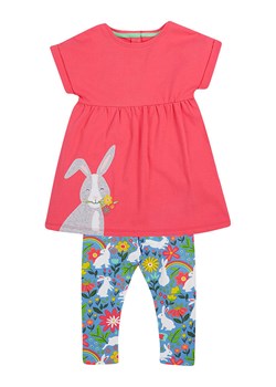 Frugi 2-częściowy zestaw &quot;Iris&quot; w kolorze różowo-błękitnym ze sklepu Limango Polska w kategorii Komplety dziewczęce - zdjęcie 183856808