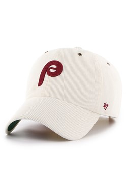 Czapka z daszkiem 47 Brand MLB Philadelphia Phillies B-TCDCU19IWS Écru ze sklepu eobuwie.pl w kategorii Czapki z daszkiem damskie - zdjęcie 183857575