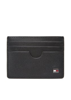 Etui na karty kredytowe Tommy Hilfiger Th Flag Cc Holder AM0AM13517 Czarny ze sklepu eobuwie.pl w kategorii Portfele męskie - zdjęcie 183857607