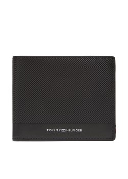 Duży Portfel Męski Tommy Hilfiger Th Foundation Cc And Coin AM0AM13508 Czarny ze sklepu eobuwie.pl w kategorii Portfele męskie - zdjęcie 183857687