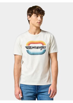 WRANGLER MĘSKA KOSZULKA WRANGLER GRAPHIC TEE VINTAGE WHITE 112355060 ze sklepu YouNeedit.pl w kategorii T-shirty męskie - zdjęcie 183859149