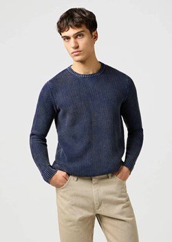 WRANGLER MĘSKA SWETER WRANGLER CREWNECK SWEATER NAVY 112364288 ze sklepu YouNeedit.pl w kategorii Swetry męskie - zdjęcie 183859156